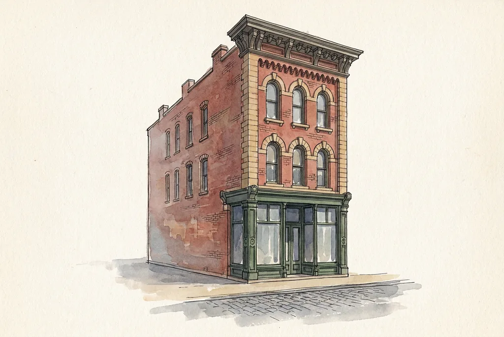 Illustration of Bigley Lofts, 98 Queen Street E, Toronto