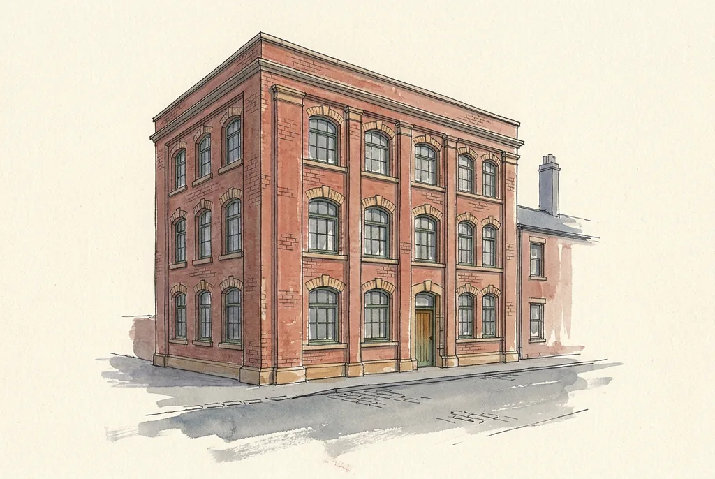 Illustration of Dominion Felt Works Lofts, 41 Shanly Street, Toronto