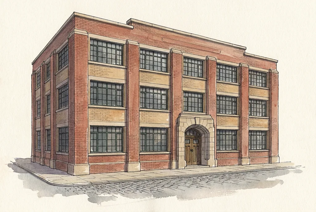 Illustration of Evening Telegram Lofts, 264 Seaton Street, Toronto