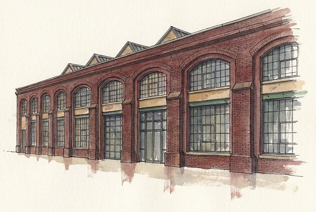 Illustration of Foundry Lofts, 1100 Lansdowne Avenue, Toronto