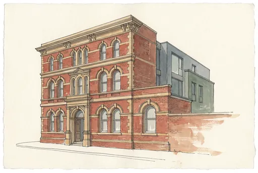 Illustration of Masonic Hall Lofts