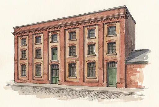 Illustration of Peanut Factory Lofts