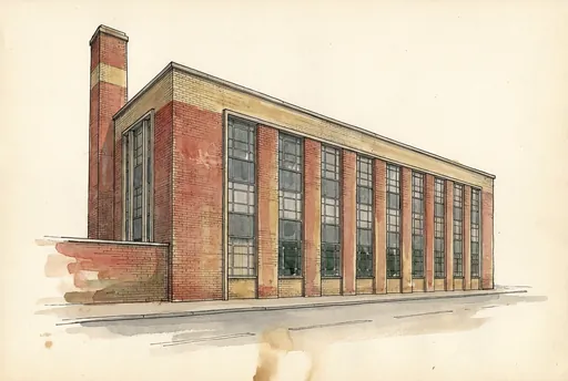 Illustration of Steam Plant Lofts